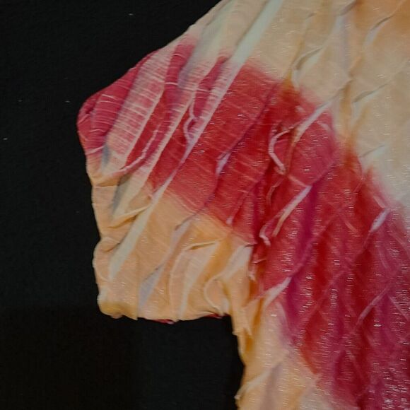 Notations Womens Blouse Multi-Color Size Small Polyester Blend Stretch Pullover - Picture 10 of 12